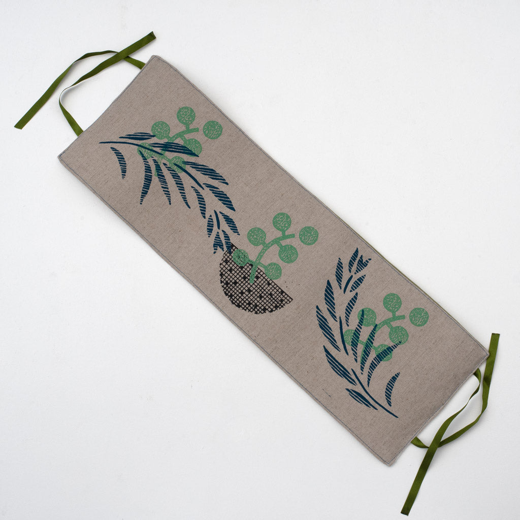 PLANT POT COVER - Blue/Mint