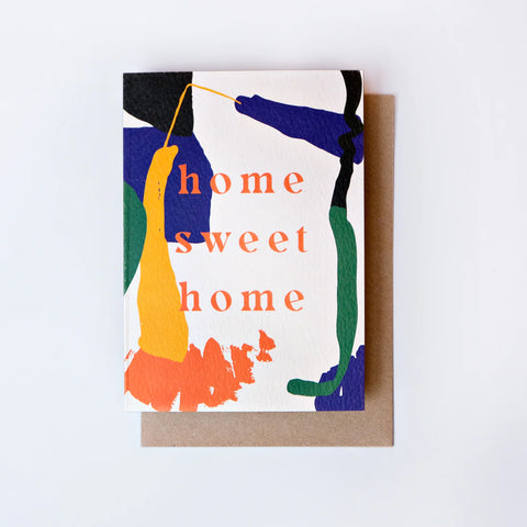 FLORENCE HOME SWEET HOME CARD