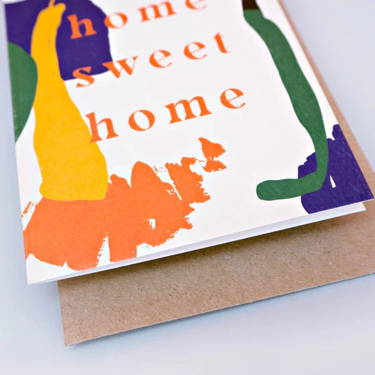 FLORENCE HOME SWEET HOME CARD