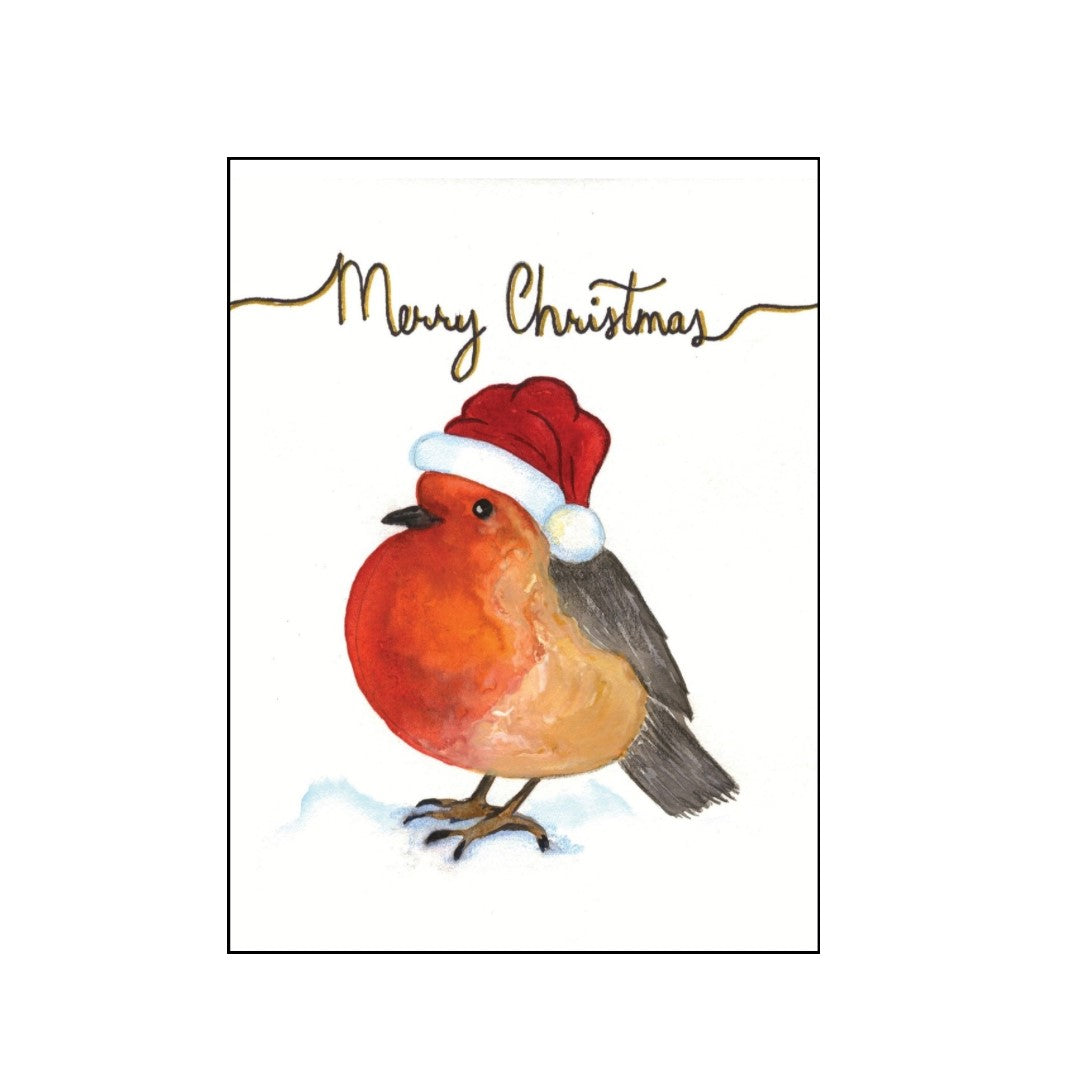 ROBIN CHRISTMAS CARD