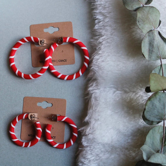 CANDY CANE HOOP