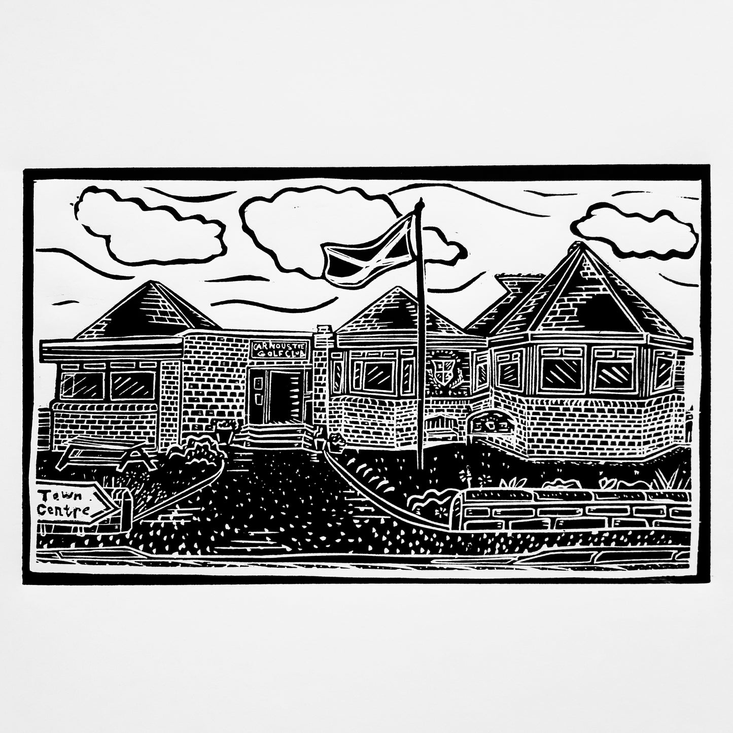 CARNOUSTIE GOLF CLUB PRINT