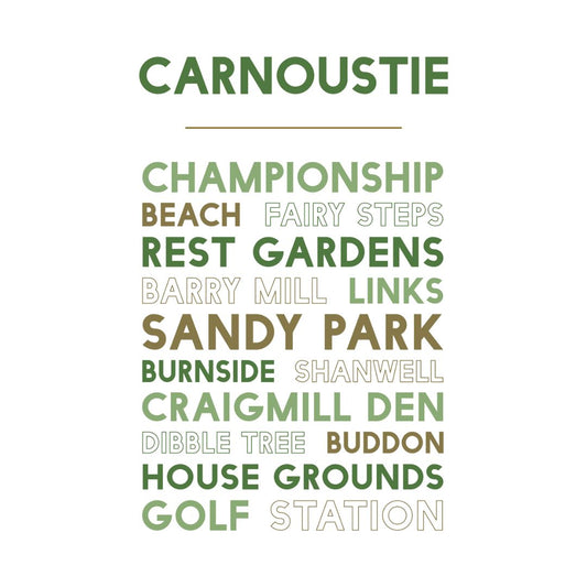 CARNOUSTIE PRINTS