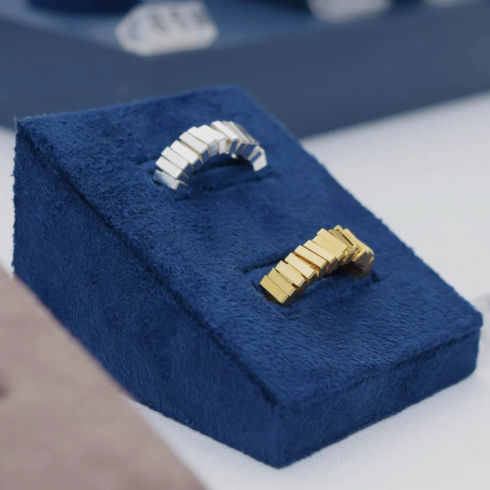 CHUNKY SAORSA RING - STERLING SILVER