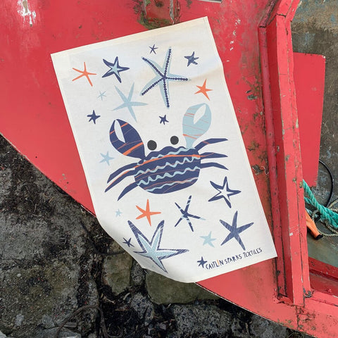 CRAB TEATOWEL