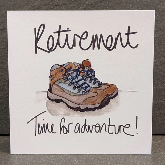 RETIREMENT - TIME FOR ADVENTURE CARD
