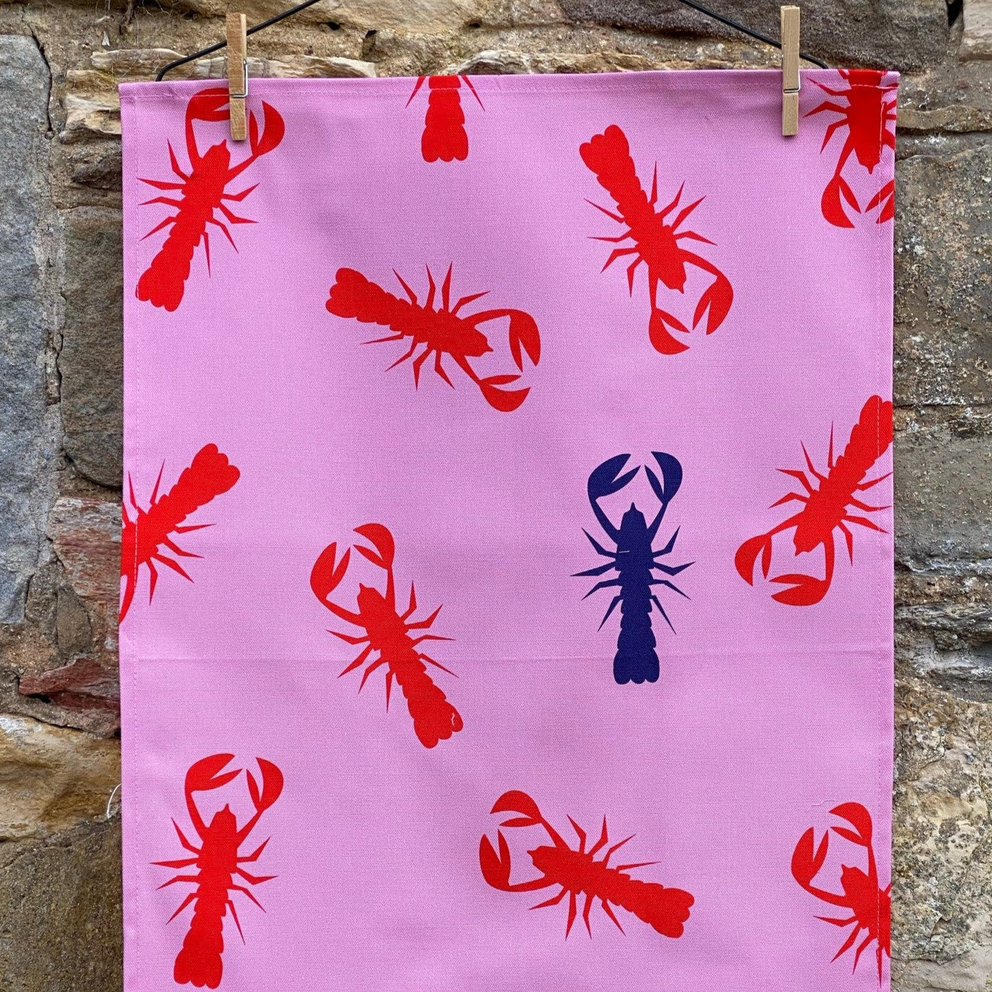 LOBSTER TEATOWEL