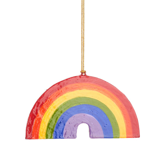 WOODEN RAINBOW DECORATION