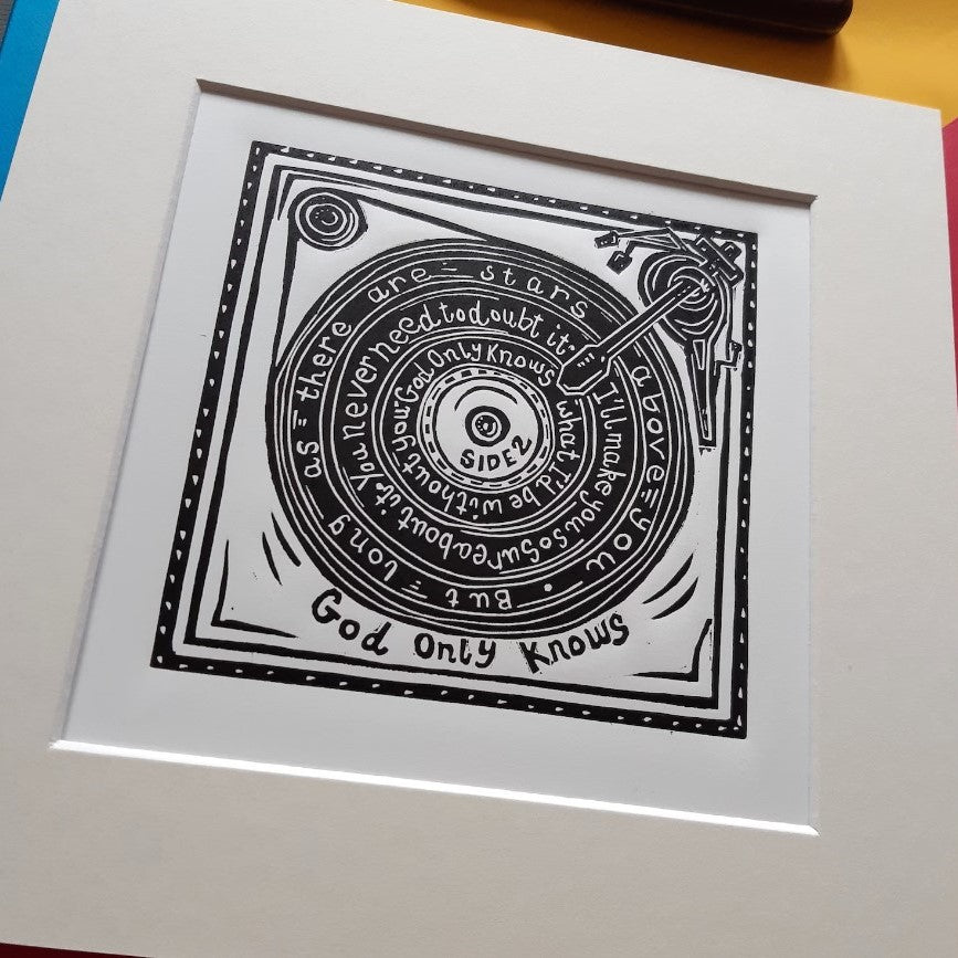 GOD ONLY KNOWS PRINT