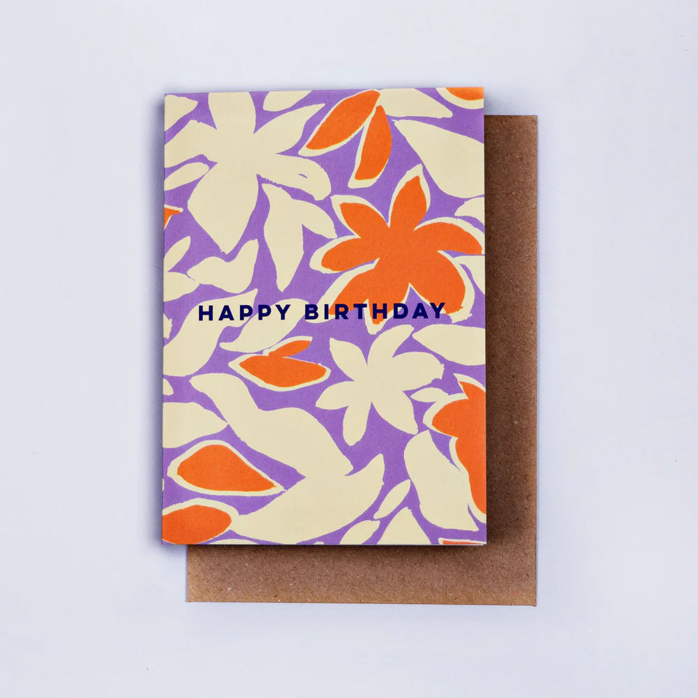 TROPICAL BIRTHDAY CARD
