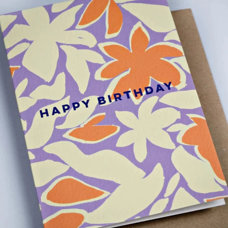 TROPICAL BIRTHDAY CARD