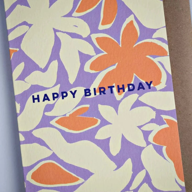 TROPICAL BIRTHDAY CARD