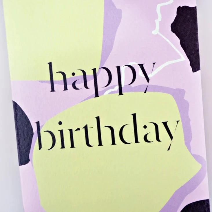 MULBERRY BIRTHDAY CARD