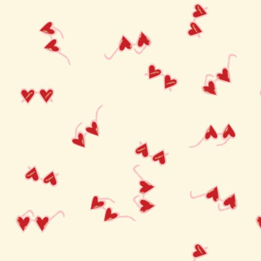 Hearts Fabric Swatch