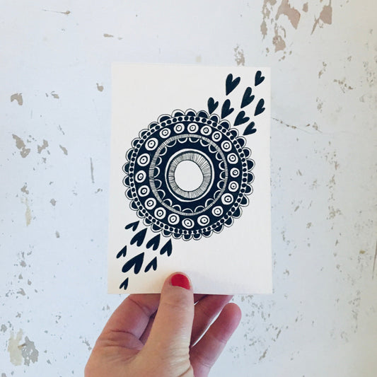 HEART EXPLOSION CARD