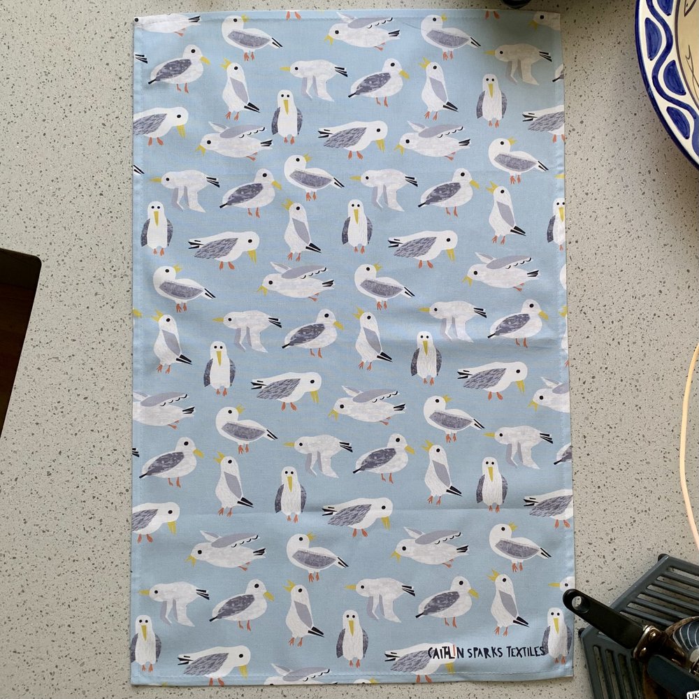 SEAGULLS TEATOWEL