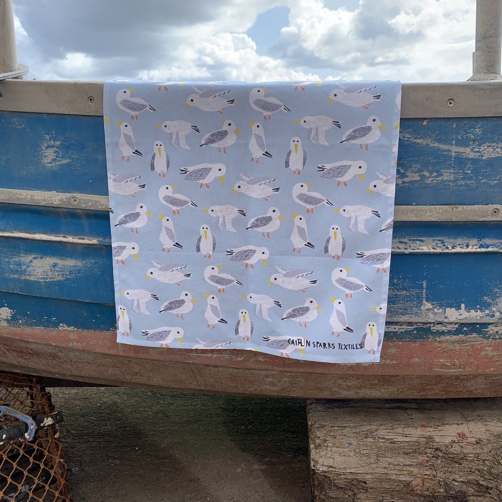 SEAGULLS TEATOWEL