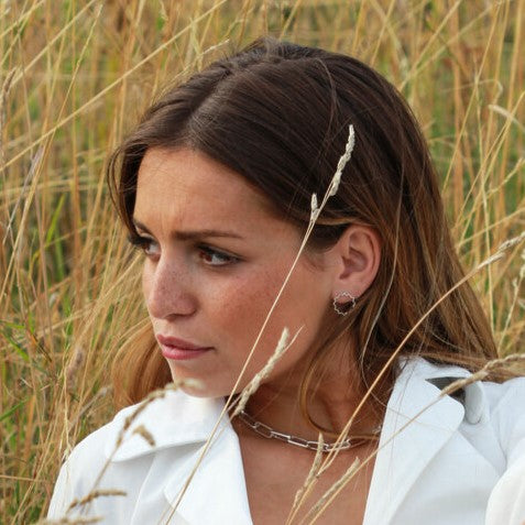 MINI ONDULEE EARRINGS - SILVER