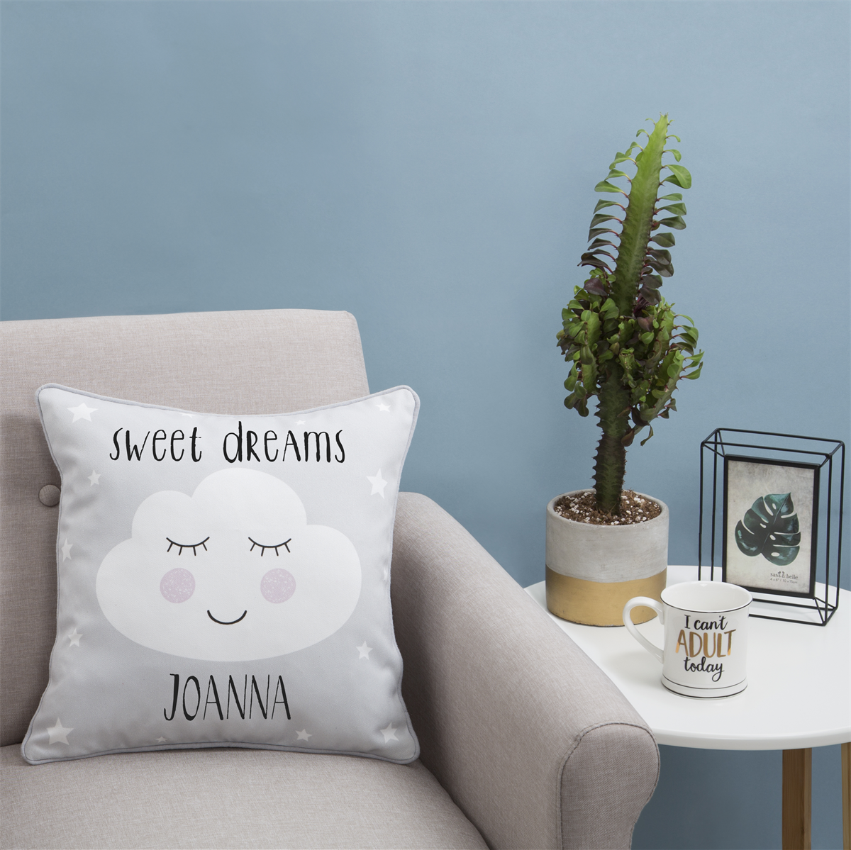 SCANDI BOHO METAL PHOTO FRAME