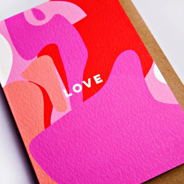 LOVE  SHAPES CARD