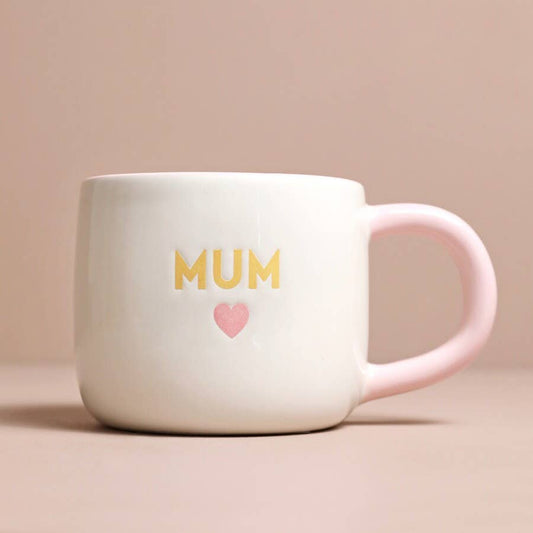 Lisa Angel Ceramic Heart Mum Mug 1