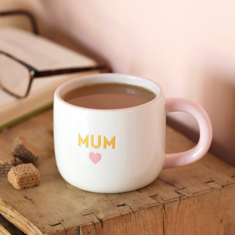 Lisa Angel Ceramic Heart Mum Mug 2