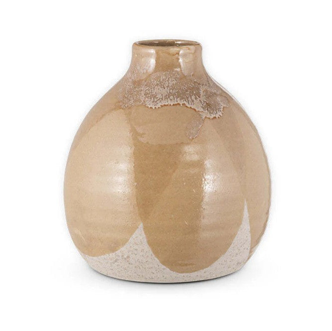 Nkuku Lucia terracotta ceramic vase handmade in Portugal