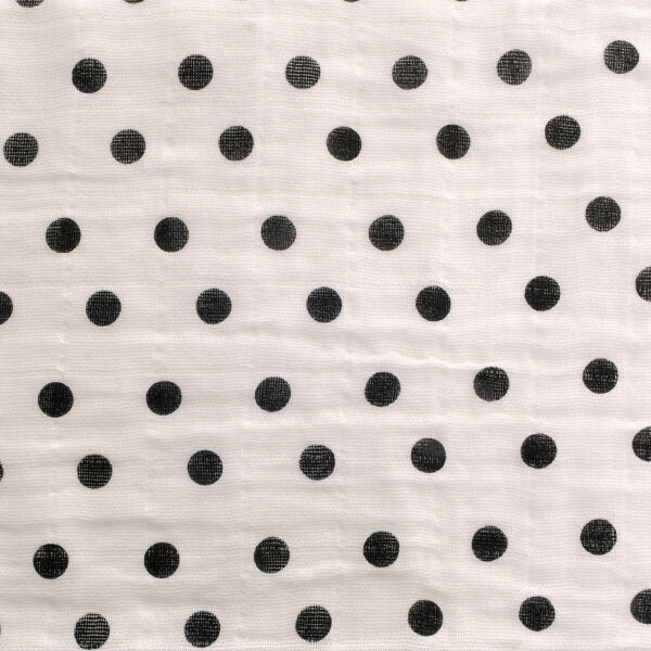 BLACK AND WHITE MUSLIN SET