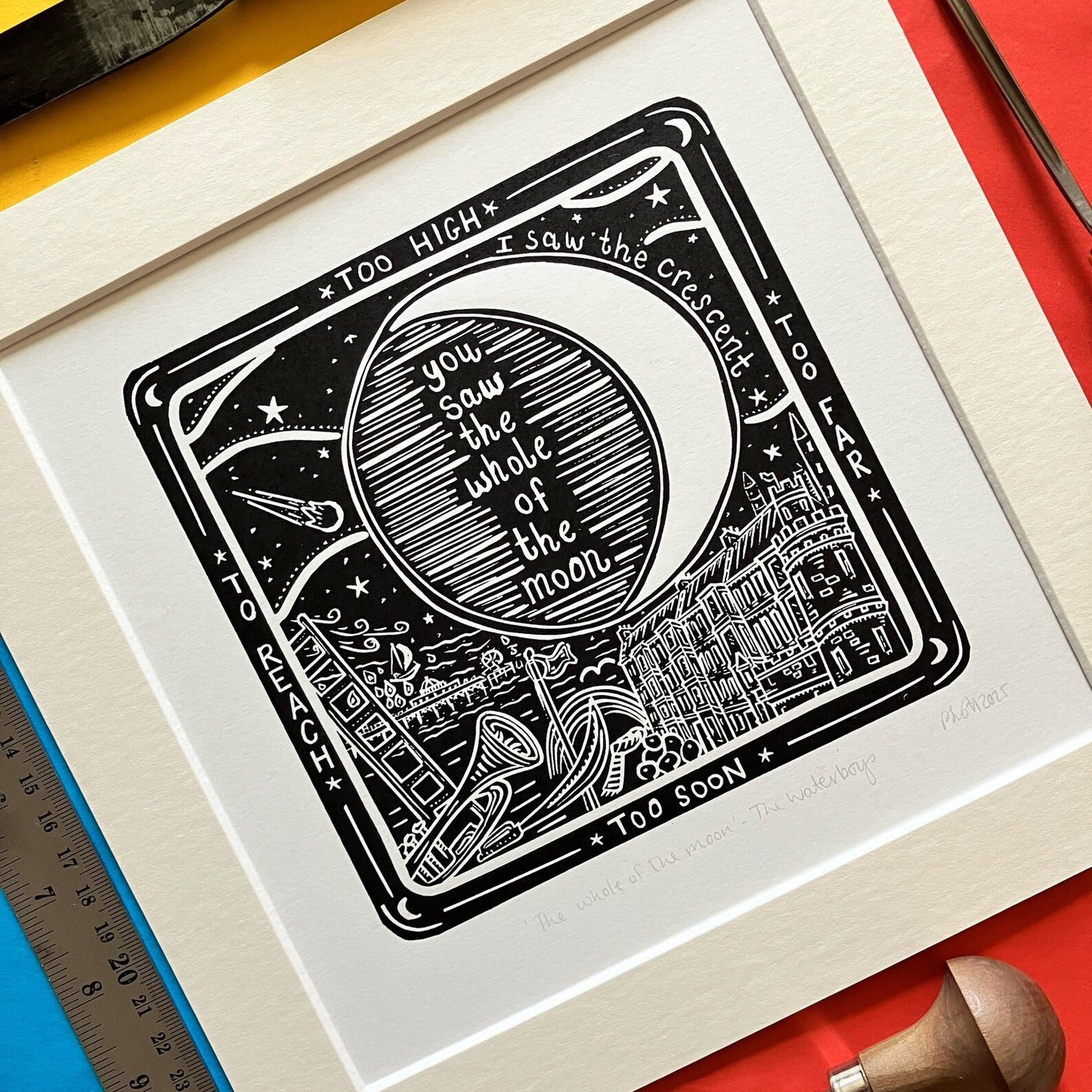 THE WHOLE OF THE MOON PRINT