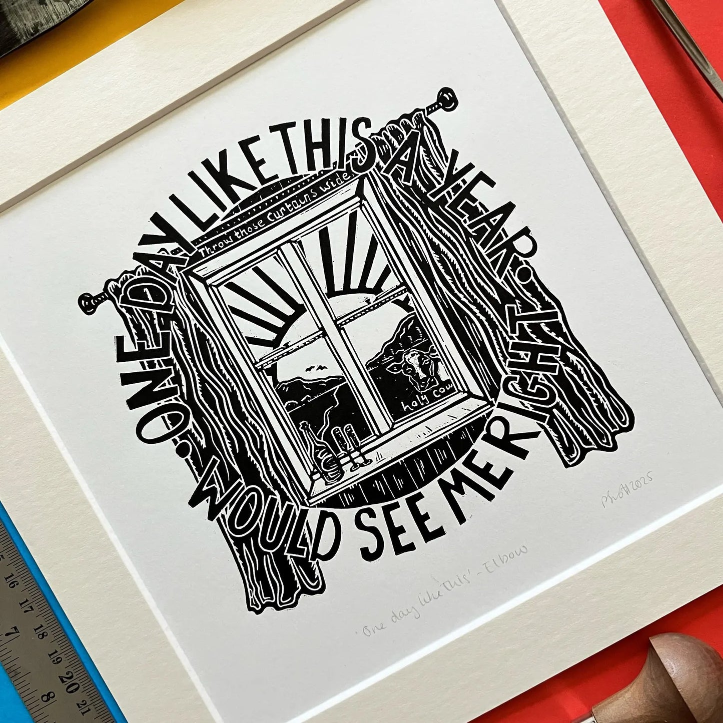 ONE DAY LIKE THIS PRINT
