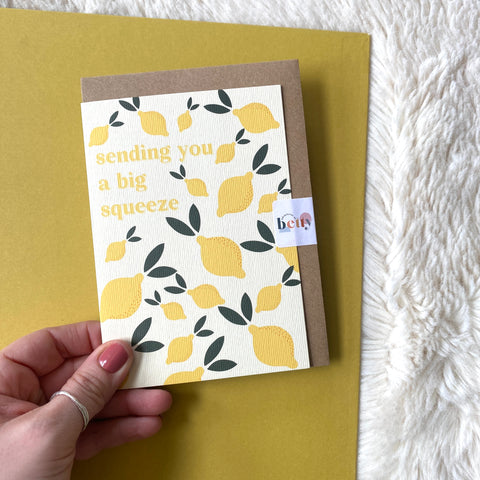 SENDING A SQUEEZE CARD