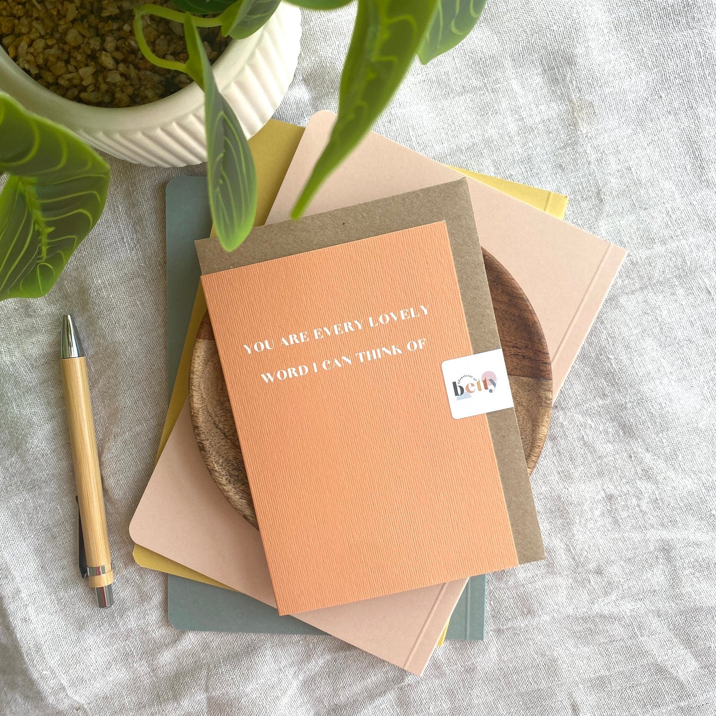 YOU ARE EVERY LOVELY WORD CARD