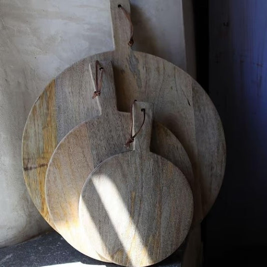 MANGO WOOD PIZZA BOARD - SMALL