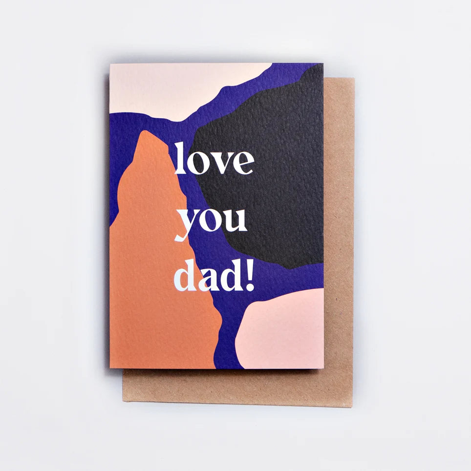 GIANT RIP LOVE YOU DAD CARD