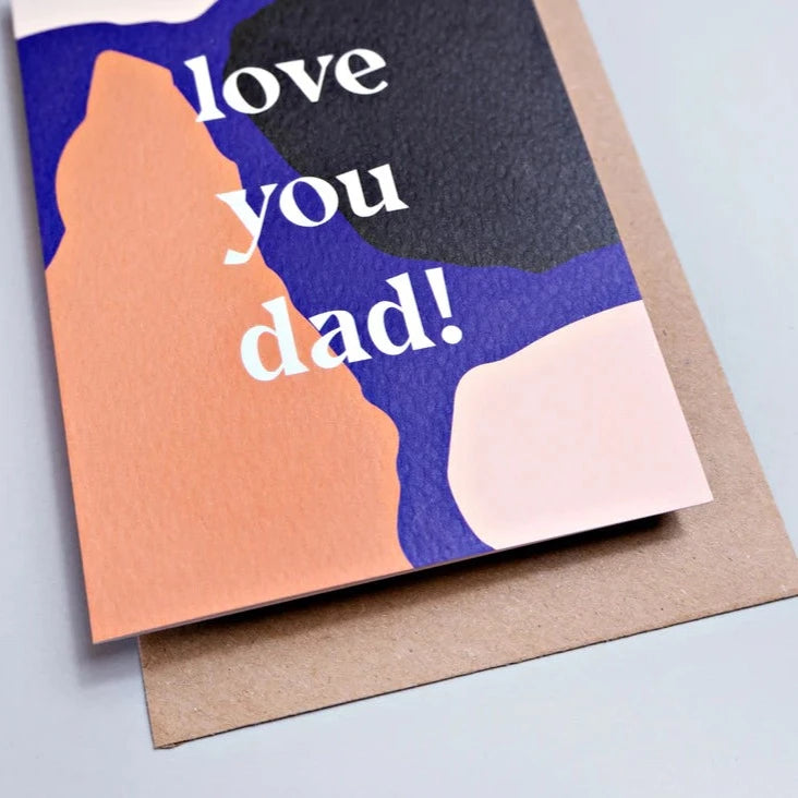 GIANT RIP LOVE YOU DAD CARD