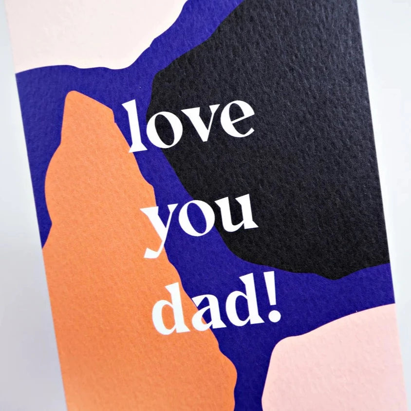 GIANT RIP LOVE YOU DAD CARD