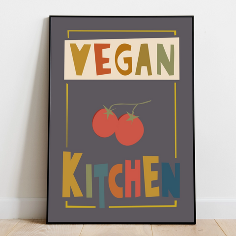 VEGAN KITCHEN A4 PRINT