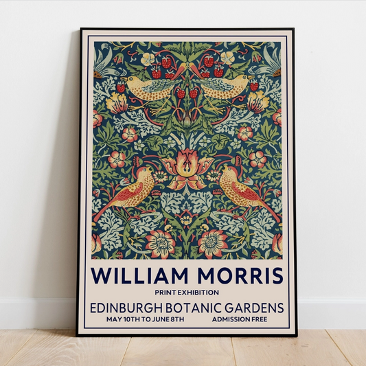 WILLIAM MORRIS - EDINBURGH BOTANIC A3 PRINT (Second)