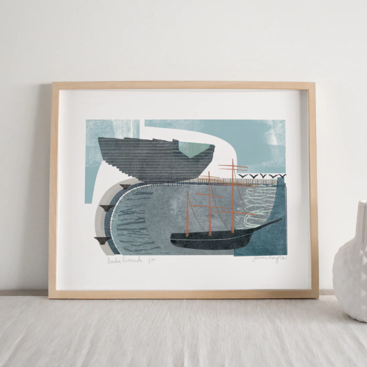 DUNDEE RIVERSIDE A4 PRINT