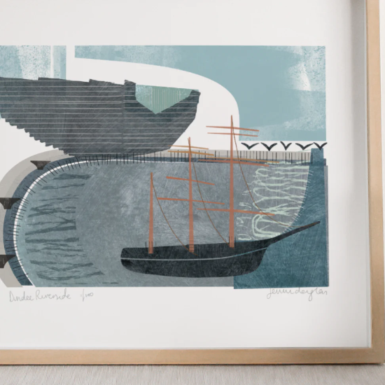 DUNDEE RIVERSIDE A4 PRINT