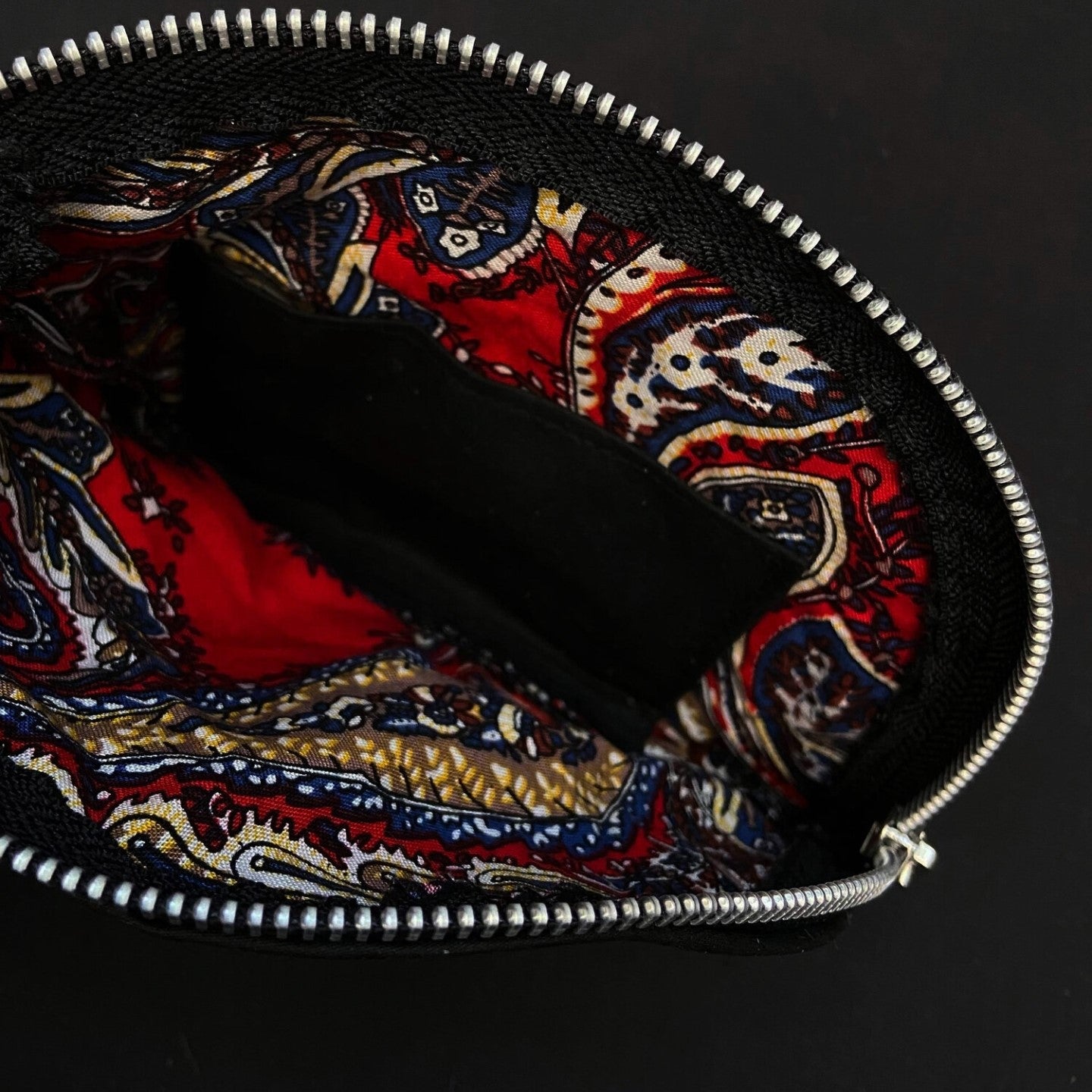 KERRIE ALDO BLACK WAX COTTON PURSE