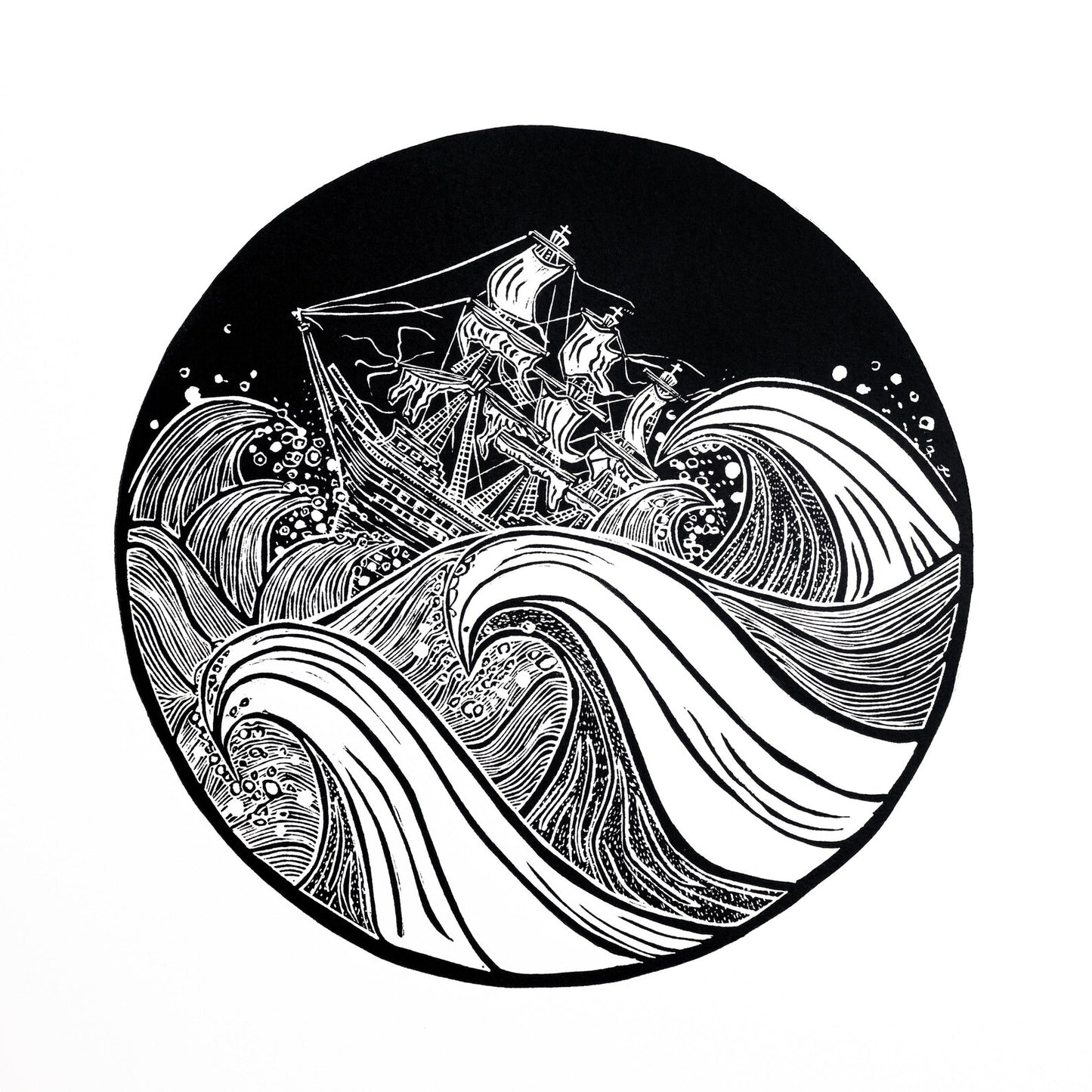 SINKING SHIP CARD