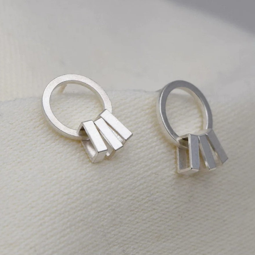 SWAY STERLING SILVER EARRINGS