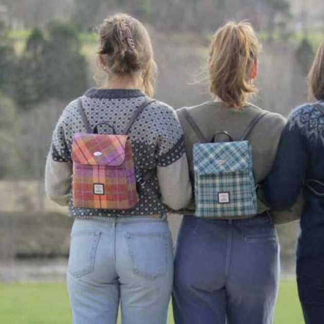 HARRIS TWEED - MINI BACKPACKS