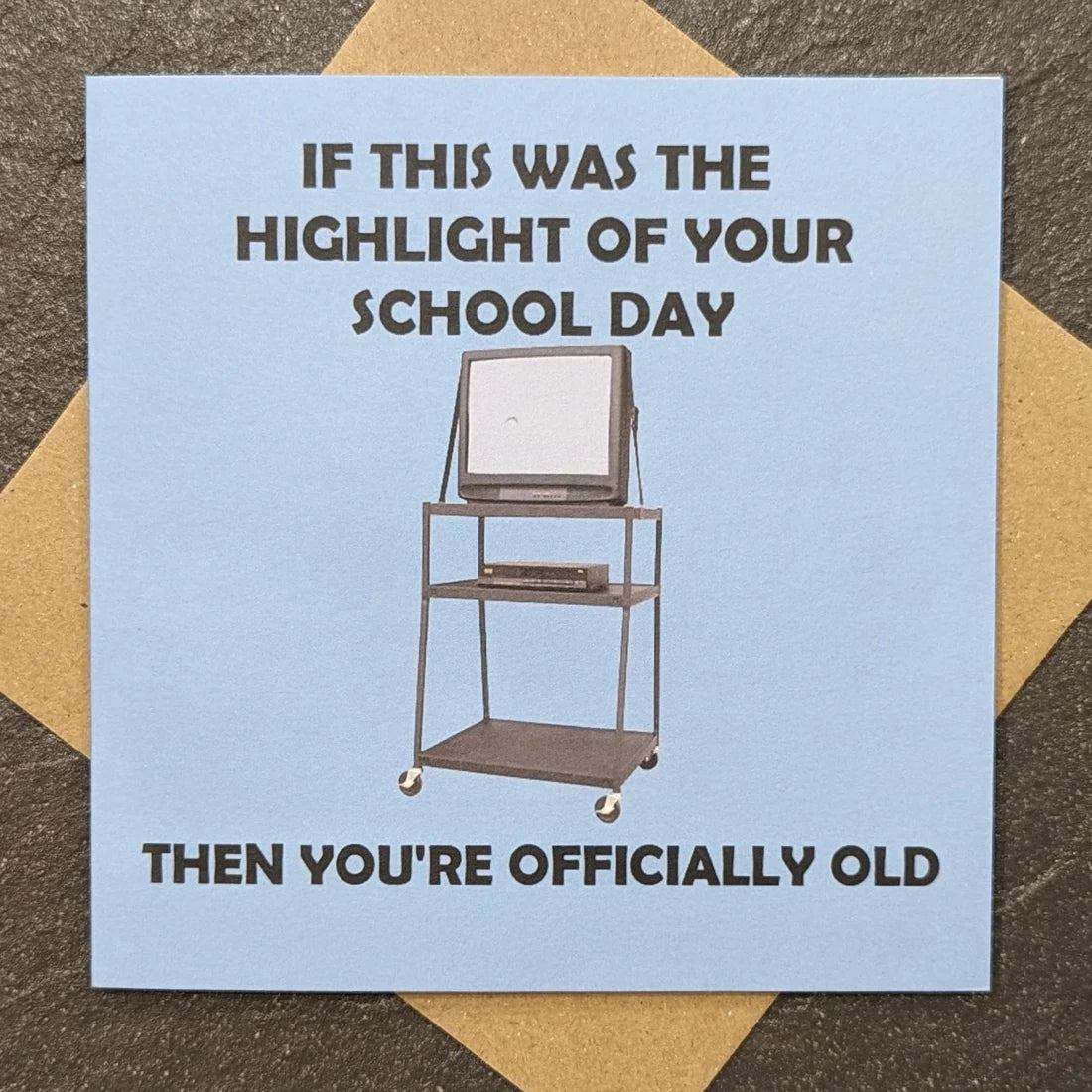 HAPPY BIRTHDAY VIDEO TROLLEY CARD