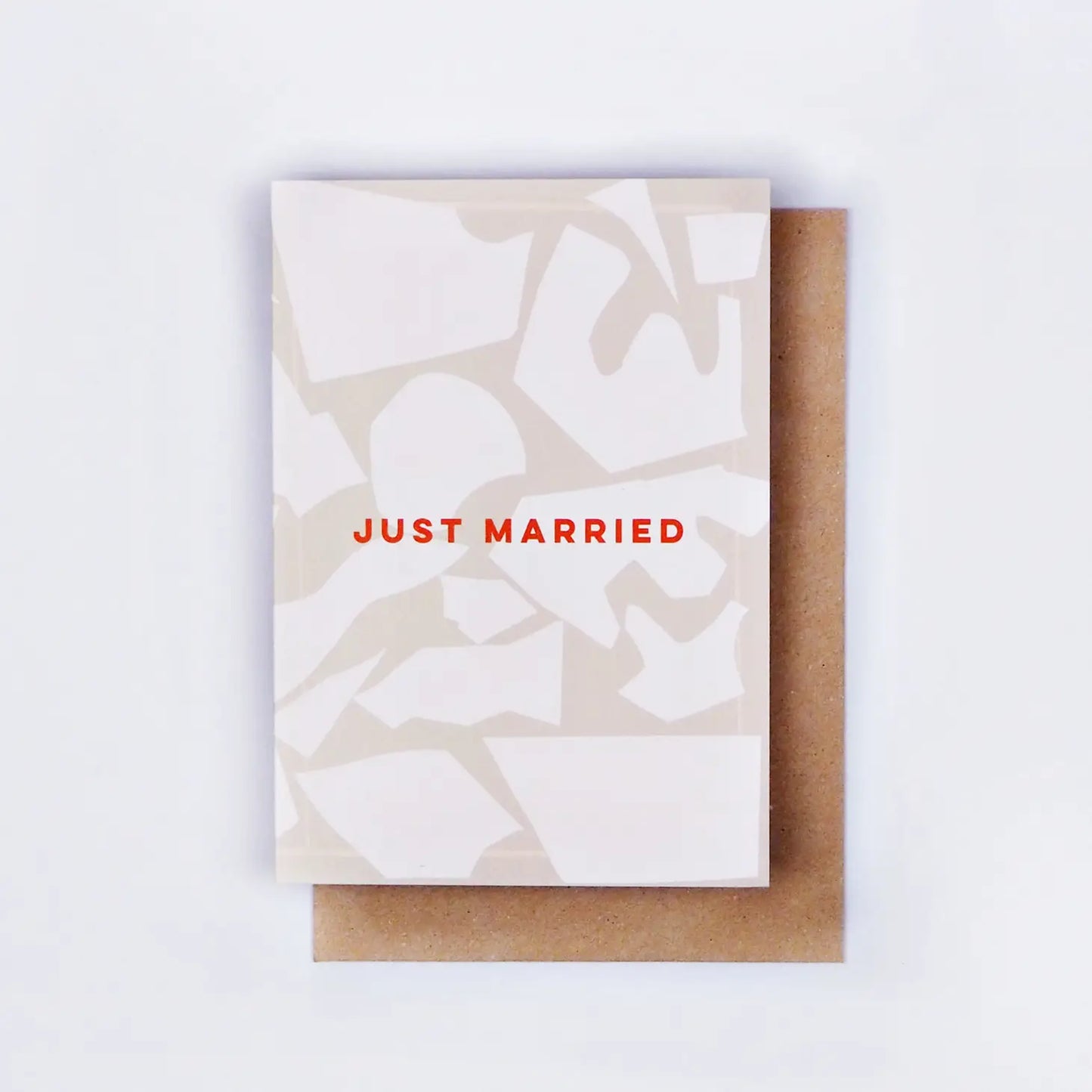 JUST MARRIED CARD