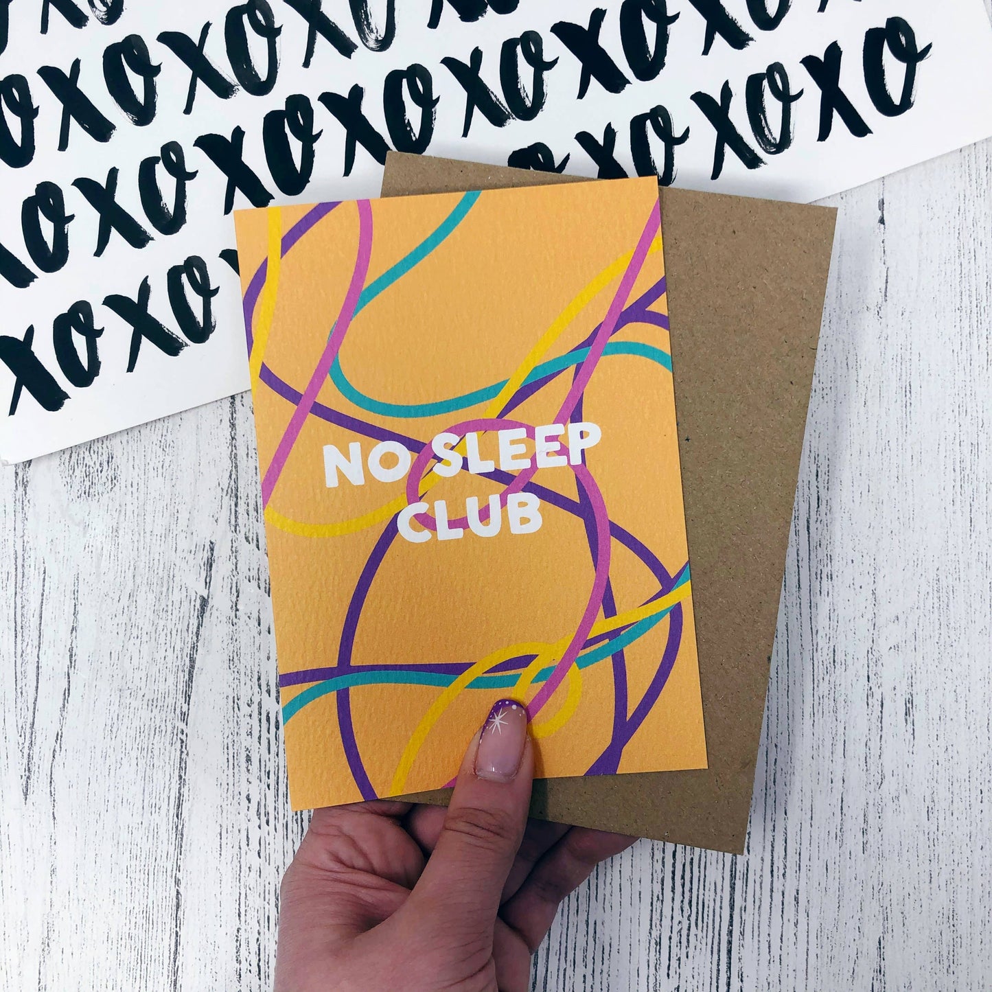 NO SLEEP CLUB CARD