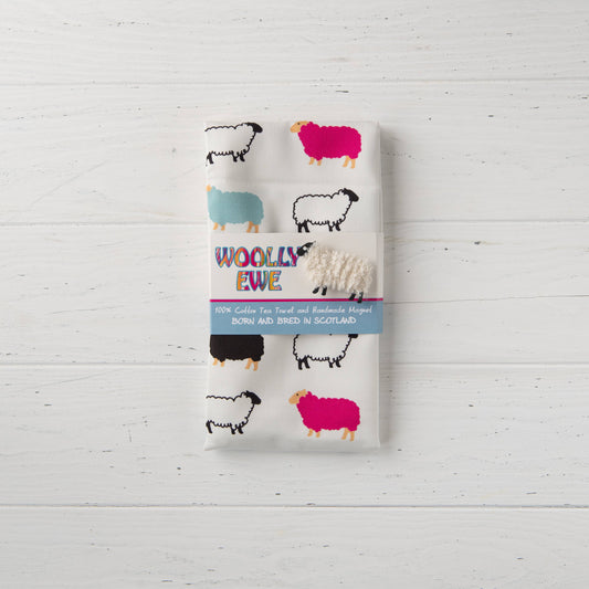 WOOLLY EWE TEA TOWEL