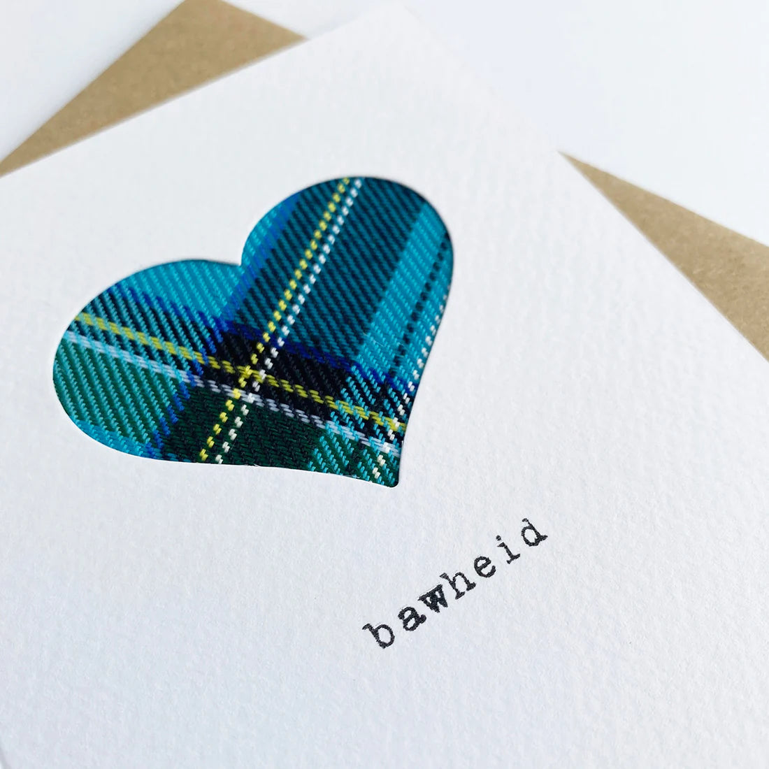 BAWHEID TARTAN CARD