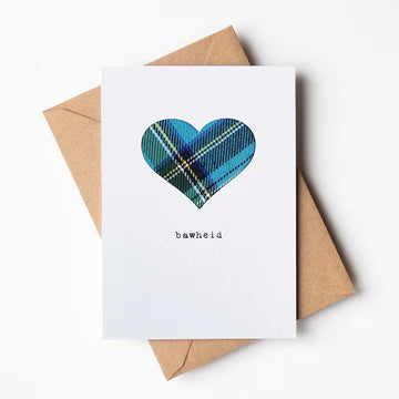 BAWHEID TARTAN CARD